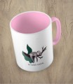 Różowy kubek my inner animal
