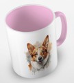 kolorowy kubek corgi - różowy.jpg