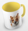 kolorowy kubek corgi - żółty.jpg