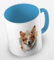 kolorowy kubek corgi - błękitny.jpg