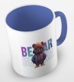 kolorowy kubek teddy bear in holographic jacket - niebieski.jpg