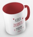 kolorowy kubek z hasłem - kubek zajebistej mamy - czerwony.jpg