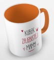 kolorowy kubek z hasłem - kubek zajebistej mamy - pomarańczowy.jpg