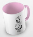 kolorowy kubek z  hasłem i am not fat, i am easy to see - różowy.jpg