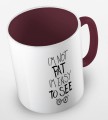kolorowy kubek z  hasłem i am not fat, i am easy to see - bordowy.jpg