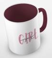 kolorowy kubek z hasłem you go girl - kolor bordowy.jpg