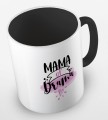 kolorowy kubek z hasłem mama of drama - kolor czarny.jpg