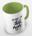 kolorowy kubek z hasłem oh honey i am that mom - kolor jasnozielony.jpg