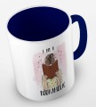 kolorowy kubek - I am a bookaholic - kolor granatowy.jpg