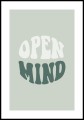 Plakat open mind