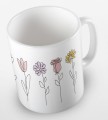kolorowy kubek - flowers - z kwiatami - kolor biały.jpg