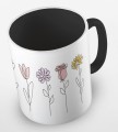kolorowy kubek - flowers - z kwiatami - kolor czarny.jpg