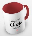 kolorowy kubek z hasłem - jedyna taka ciocia  na świecie - kolor czerwony.jpg