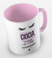 kolorowy kubek z hasłem - ciocia to mama, ale w wersji wyluzowanej - kolor różowy.jpg