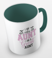 kolorowy kubek z hasłem - I am not only an aunt, i am a great aunt - ciemnozielony kolor kubka.png