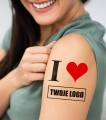 Tatuaż reklamowy z Twoim logo.