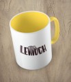 Żółty kubek leniuch