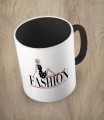 Czarny kubek fashion