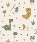 Próbka tapety cute dinosaur