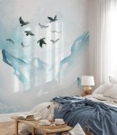 Fototapeta frozen landscape