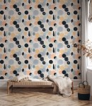 Tapeta abstract winter forest