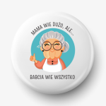 Button babcia wie wszystko