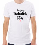 Koszulka kochany dziadek imię