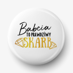 Button babcia to skarb