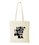 Torba bawełniana babcia jest bomba