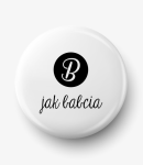 Button b jak babcia
