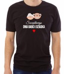 Koszulka szczęśliwego Dnia Babci i Dziadka