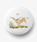 Button dinozaur pteranodon