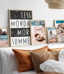 Zestaw plakatów podróż do raju