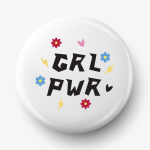 Button girl power