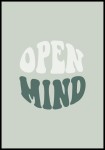 Plakat open mind