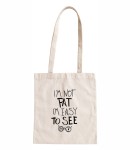 Torba bawełniana I am not fat