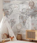 Fototapeta podniebna retro podróż