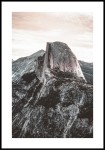 Plakat widok na Half Dome