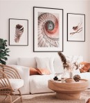 Zestaw plakatów lotna galeria