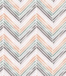 Próbka tapety zygzak malowany pędzlem