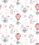 Próbka tapety latające zające