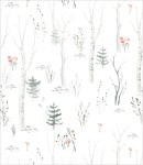 Próbka tapety delikatny lasek