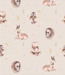 Próbka tapety leśna rodzina