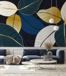 Fototapeta olbrzymie liście figowca