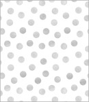 Próbka tapety szare kółka