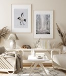 Zestaw plakatów zimowa przyroda