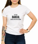 Koszulka jestem babcią chociaż nie wyglądam
