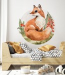 Naklejka lis na polanie