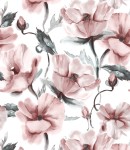 Próbka tapety różowe maki