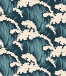 Próbka tapety wzburzone fale